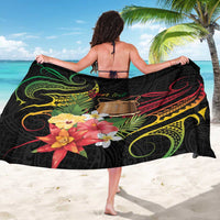 Personalised Tokelau Tropical Flowers Sarong Reggae Polynesian Art Vibe LT9 - Polynesian Pride