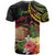 Personalised Tokelau Tropical Flowers T Shirt Reggae Polynesian Art Vibe