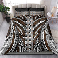 Brown Tongan Polynesian Tribal Bedding Set LT9 - Polynesian Pride