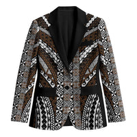 Brown Tongan Polynesian Tribal Blazer LT9 Unisex Brown - Polynesian Pride