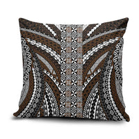 Brown Tongan Polynesian Tribal Pillow Cover LT9 Brown - Polynesian Pride