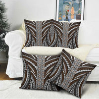 Brown Tongan Polynesian Tribal Pillow Cover LT9 - Polynesian Pride