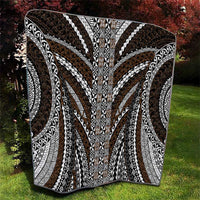 Brown Tongan Polynesian Tribal Quilt LT9 - Polynesian Pride