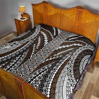 Brown Tongan Polynesian Tribal Quilt LT9 - Polynesian Pride