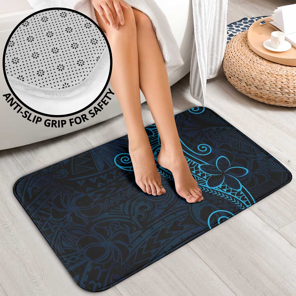 Black Blue Polynesian Tribal Bathroom Set LT9 - Polynesian Pride