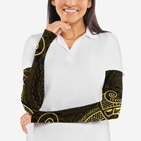 Black Gold Polynesian Tribal Arm Sleeves LT9 - Polynesian Pride