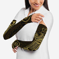 Black Gold Polynesian Tribal Arm Sleeves LT9 - Polynesian Pride