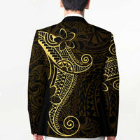 Black Gold Polynesian Tribal Blazer LT9 - Polynesian Pride
