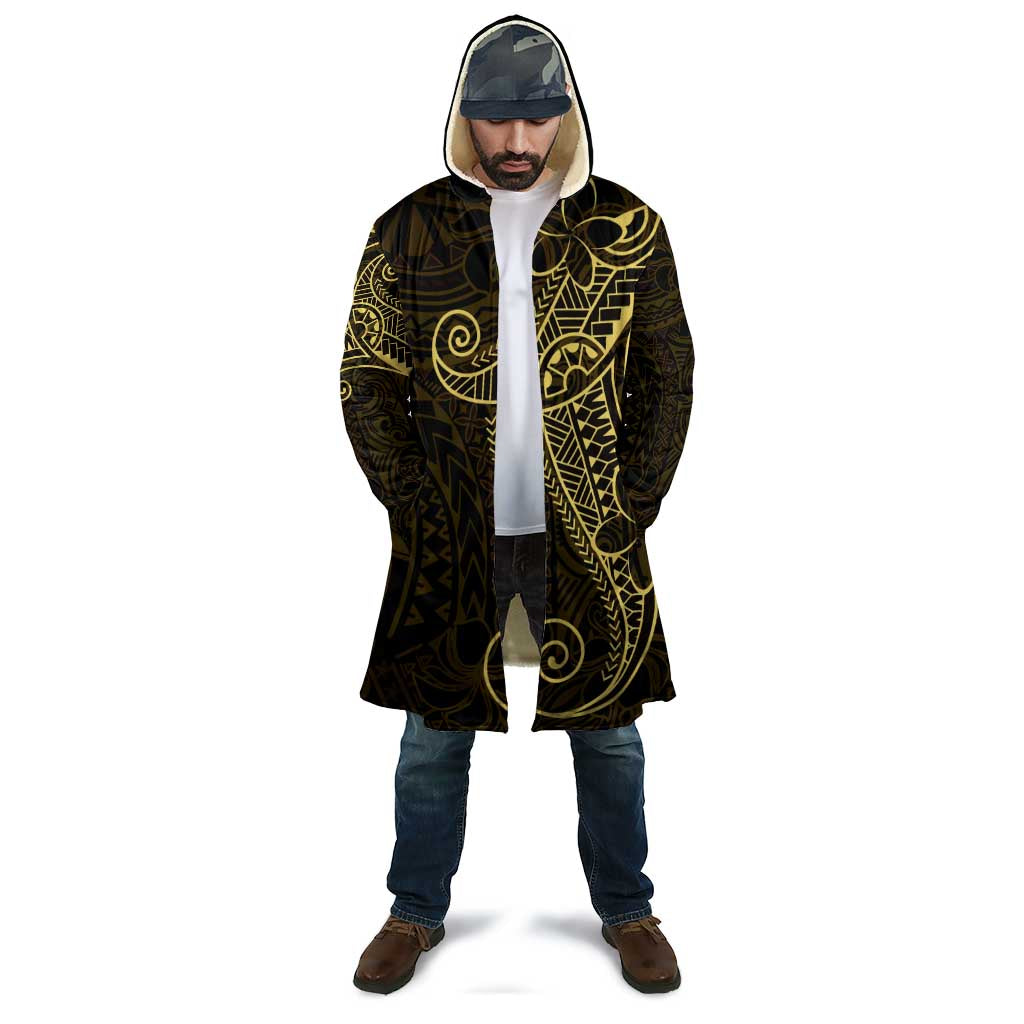 Black Gold Polynesian Tribal Cloak LT9 - Polynesian Pride