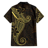 Black Gold Polynesian Tribal Hawaiian Shirt LT9 - Polynesian Pride