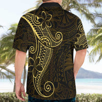 Black Gold Polynesian Tribal Hawaiian Shirt LT9 - Polynesian Pride