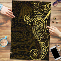 Black Gold Polynesian Tribal Puzzle LT9 Gold - Polynesian Pride
