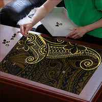 Black Gold Polynesian Tribal Puzzle LT9 - Polynesian Pride