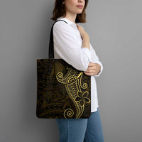 Black Gold Polynesian Tribal Tote Bag LT9 - Polynesian Pride