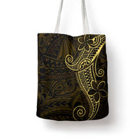 Black Gold Polynesian Tribal Tote Bag LT9 - Polynesian Pride