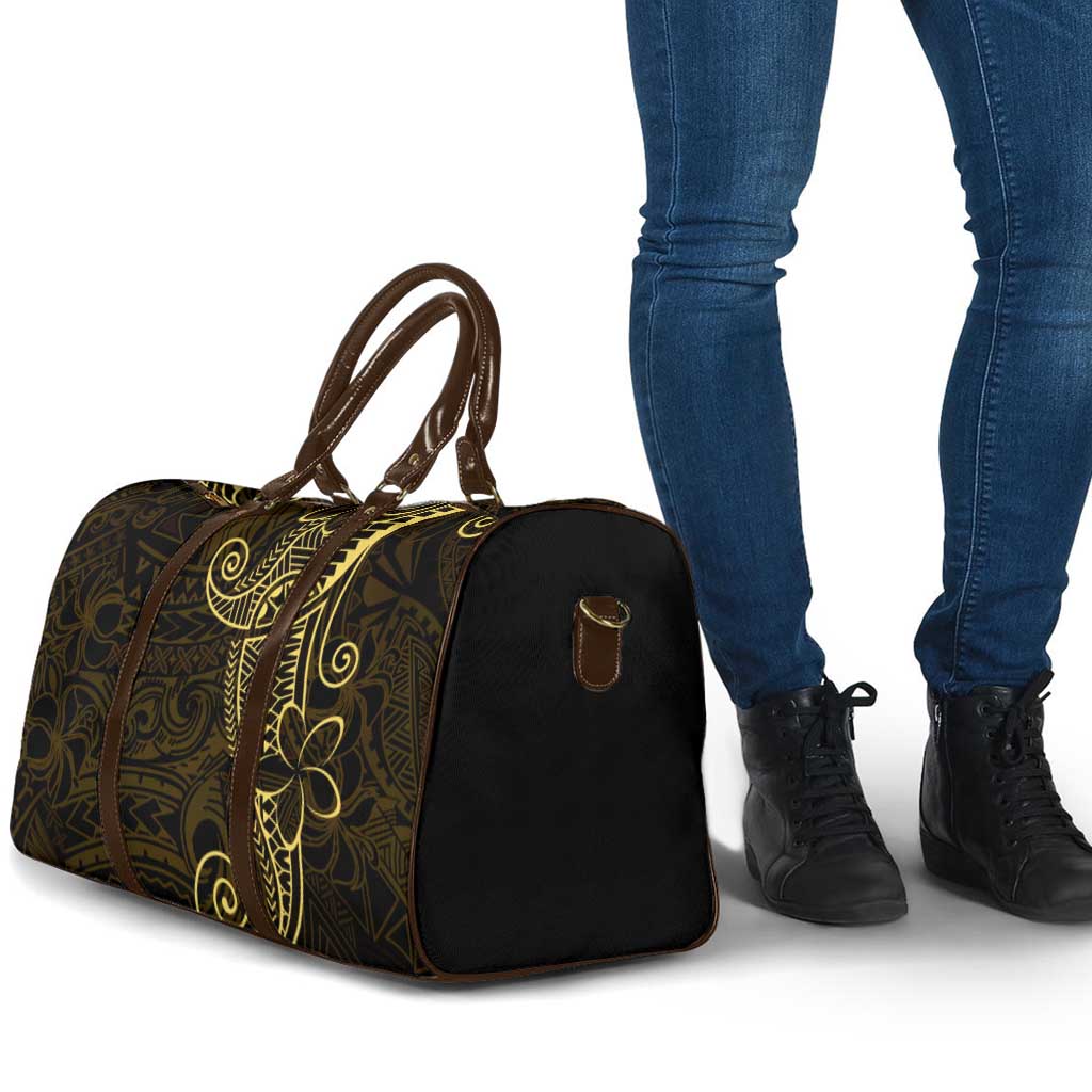 Black Gold Polynesian Tribal Travel Bag LT9 - Polynesian Pride