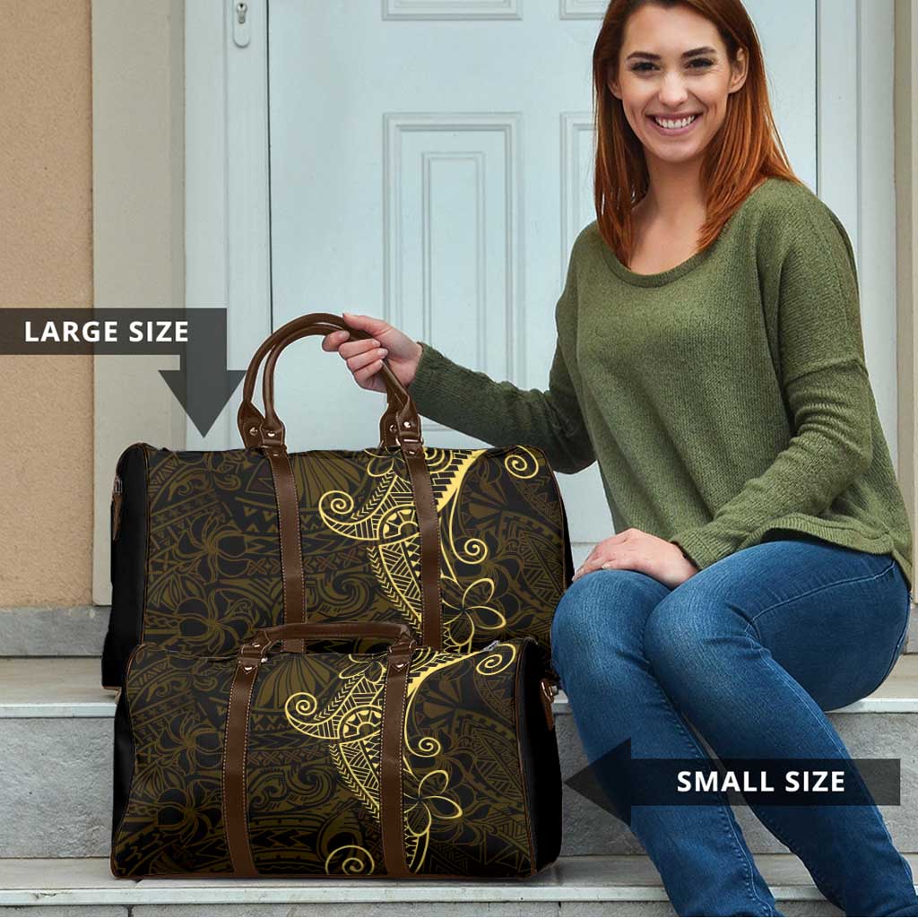 Black Gold Polynesian Tribal Travel Bag LT9 - Polynesian Pride