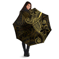 Black Gold Polynesian Tribal Umbrella LT9 - Polynesian Pride