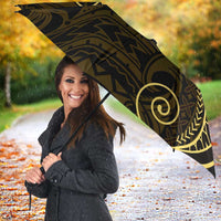 Black Gold Polynesian Tribal Umbrella LT9 - Polynesian Pride