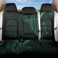 Black Green Polynesian Tribal Back Car Seat Cover LT9 One Size Green - Polynesian Pride