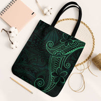 Black Green Polynesian Tribal Tote Bag LT9 Black Strap One Size Green - Polynesian Pride