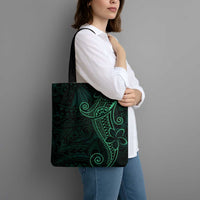 Black Green Polynesian Tribal Tote Bag LT9 - Polynesian Pride