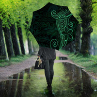 Black Green Polynesian Tribal Umbrella LT9 - Polynesian Pride