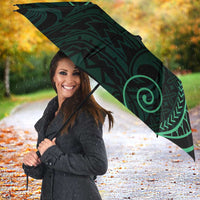 Black Green Polynesian Tribal Umbrella LT9 - Polynesian Pride