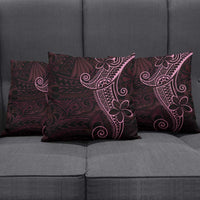 Black Pink Polynesian Tribal Pillow Cover LT9 - Polynesian Pride