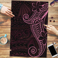 Black Pink Polynesian Tribal Puzzle LT9 Pink - Polynesian Pride