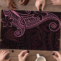 Black Pink Polynesian Tribal Puzzle LT9 - Polynesian Pride