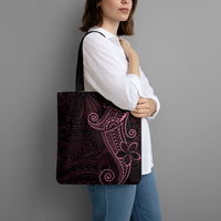 Black Pink Polynesian Tribal Tote Bag LT9 - Polynesian Pride