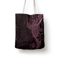Black Pink Polynesian Tribal Tote Bag LT9 - Polynesian Pride
