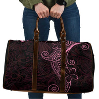 Black Pink Polynesian Tribal Travel Bag LT9 Pink - Polynesian Pride