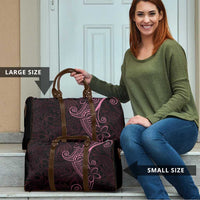 Black Pink Polynesian Tribal Travel Bag LT9 - Polynesian Pride