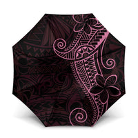 Black Pink Polynesian Tribal Umbrella LT9 One Size Folded 11.42 inch Opened Diameter 37.4 inch Pink - Polynesian Pride