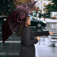 Black Pink Polynesian Tribal Umbrella LT9 - Polynesian Pride