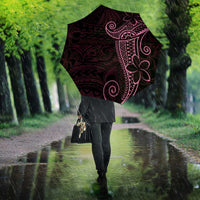 Black Pink Polynesian Tribal Umbrella LT9 - Polynesian Pride
