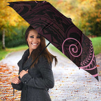 Black Pink Polynesian Tribal Umbrella LT9 - Polynesian Pride