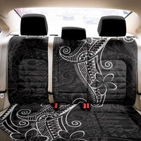 Black White Polynesian Tribal Back Car Seat Cover LT9 - Polynesian Pride