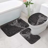 Black White Polynesian Tribal Bathroom Set LT9 - Polynesian Pride