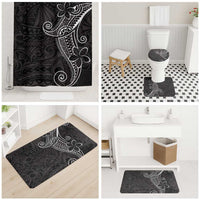Black White Polynesian Tribal Bathroom Set LT9 - Polynesian Pride