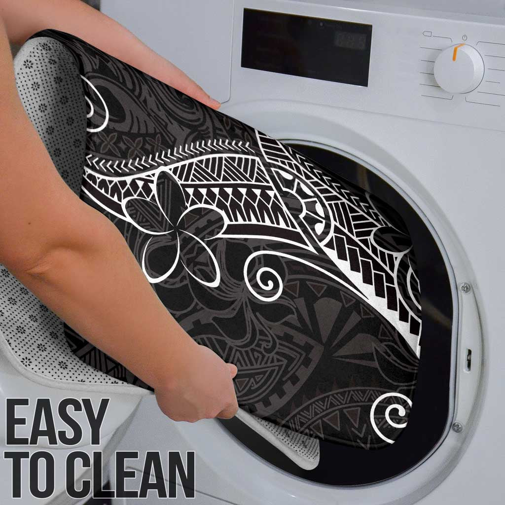 Black White Polynesian Tribal Bathroom Set LT9 - Polynesian Pride