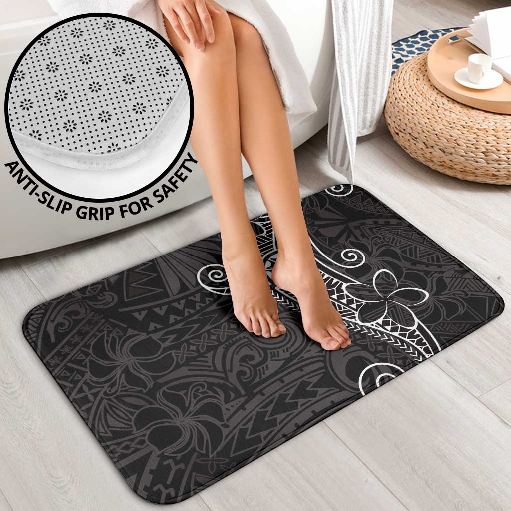Black White Polynesian Tribal Bathroom Set LT9 - Polynesian Pride