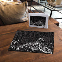 Black White Polynesian Tribal Puzzle LT9 - Polynesian Pride