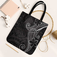 Black White Polynesian Tribal Tote Bag LT9 Black Strap One Size White - Polynesian Pride