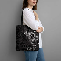 Black White Polynesian Tribal Tote Bag LT9 - Polynesian Pride