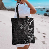 Black White Polynesian Tribal Tote Bag LT9 - Polynesian Pride
