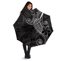 Black White Polynesian Tribal Umbrella LT9 - Polynesian Pride