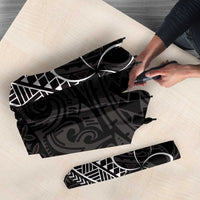 Black White Polynesian Tribal Umbrella LT9 - Polynesian Pride